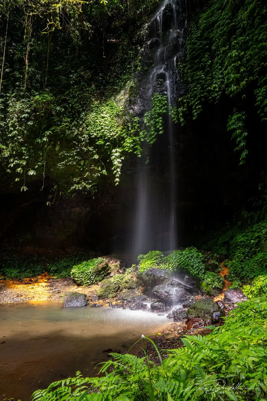 One of the waterfalls at Banyuwana on Bali Hidden Waterfall Tour
