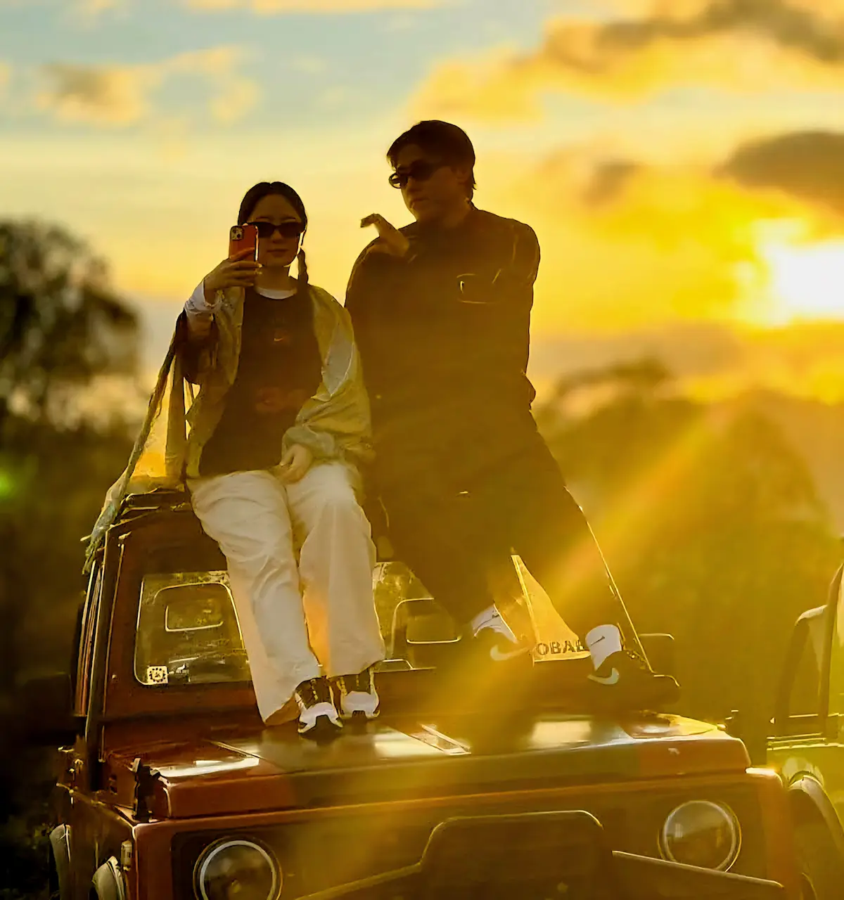 Mount Batur Jeep Tour Bali – sunrise adventure on black lava fields